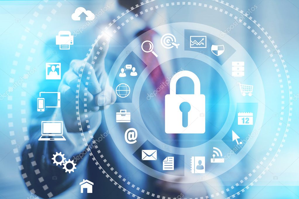 Depositphotos 36515569 stock photo internet security concept